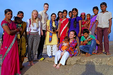 Students in U-India Program